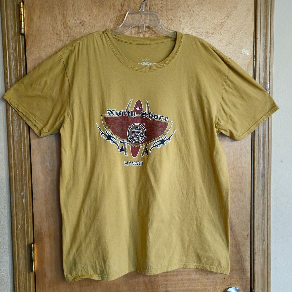 North Shore Hawaii T Shirt Mens XL (callout)